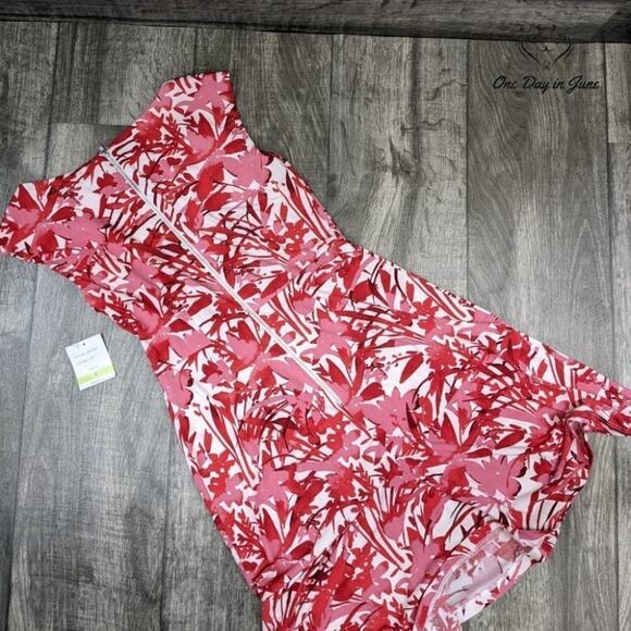 Gabby Skye Cap Sleeve Round Neck A-line Dress Size 4 - Picture 4 of 4